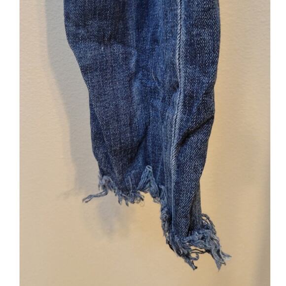 Rag & Bones Jeans Womens Size 25 Dre Jeans Straight Leg Raw Hem Skater Punk EMO - Picture 5 of 9